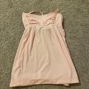 lululemon light pink tank top